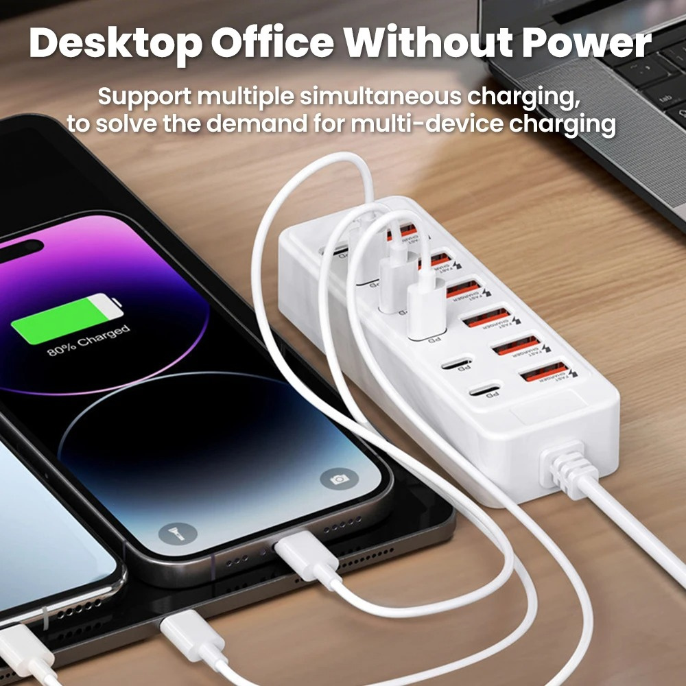 12in1 Power Strip Desktop Supe - Home Office Call Center recensione e prezzo