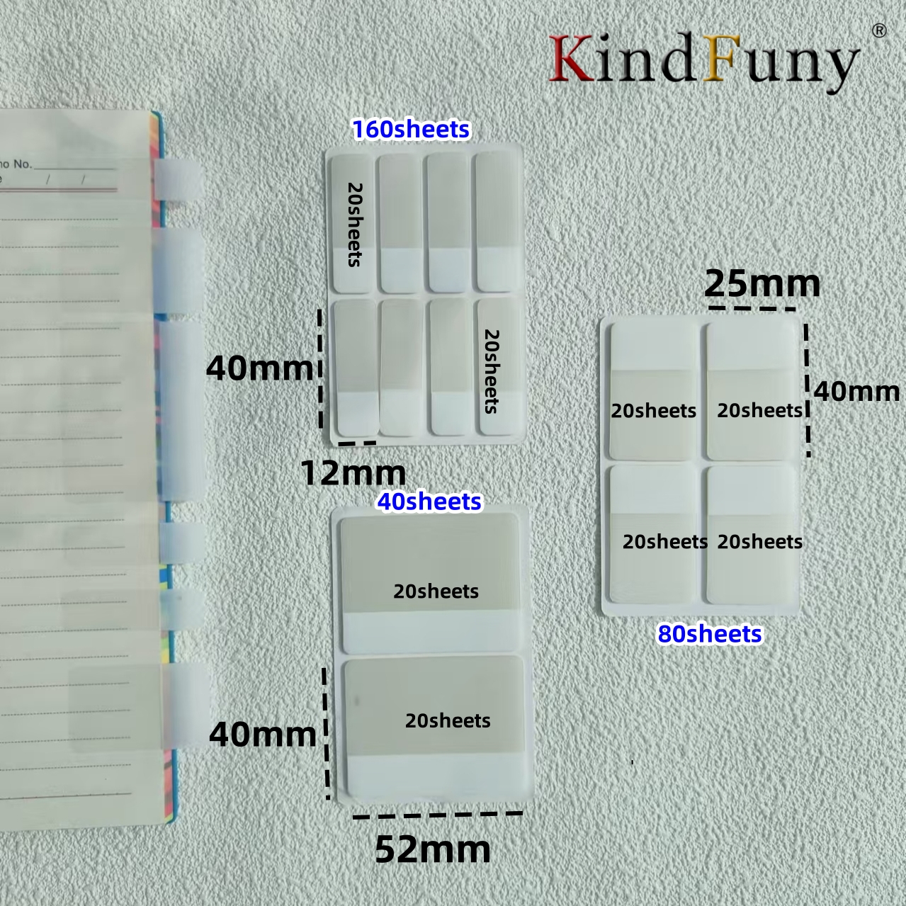 40/80/160 Sheets Transparent S - Sticky Note Dispenser recensione e prezzo