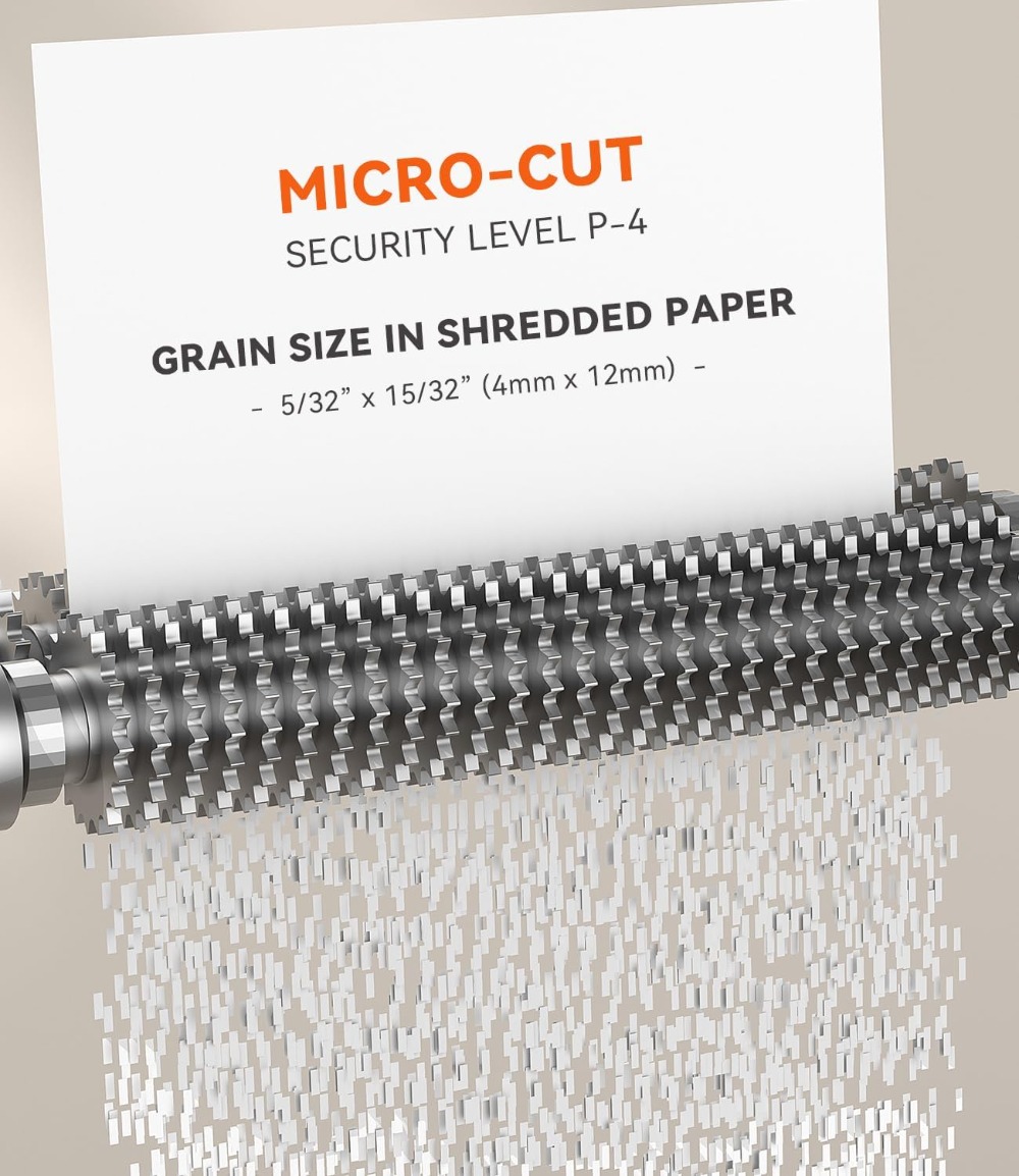 Micro-Cut Paper Shredder P-4,  - Paper Shredder Micro recensione e prezzo
