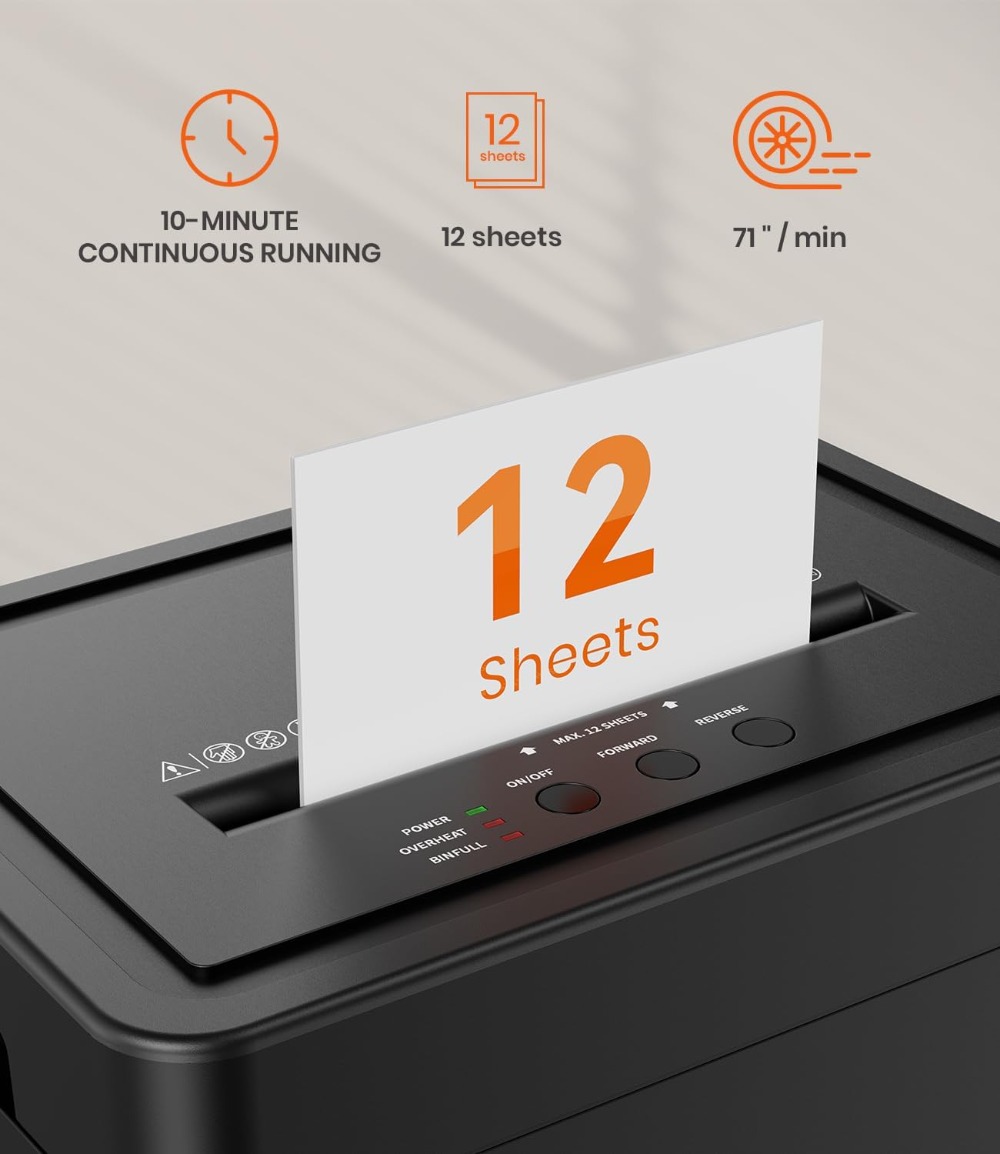 Micro-Cut Paper Shredder P-4,  - Paper Shredder Micro recensione e prezzo