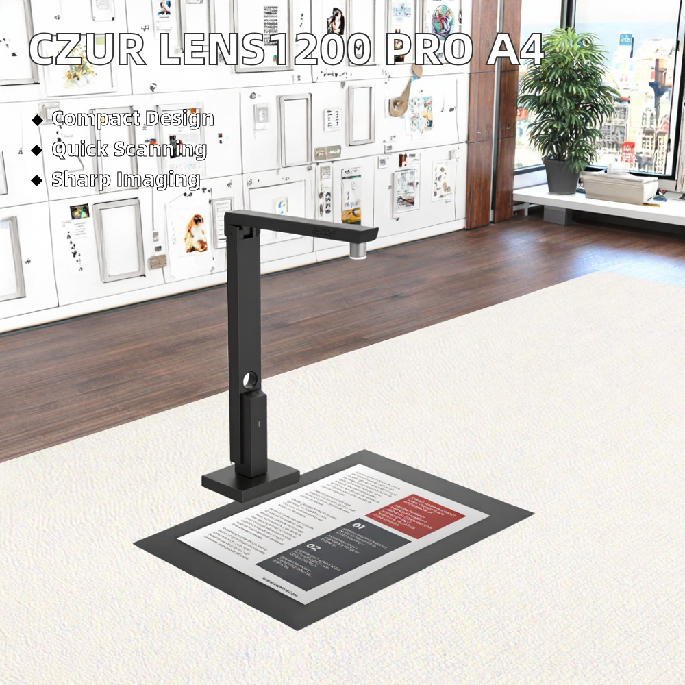 CZUR Lens1200 Pro Portable 12M - Document Scanner Portable recensione e prezzo