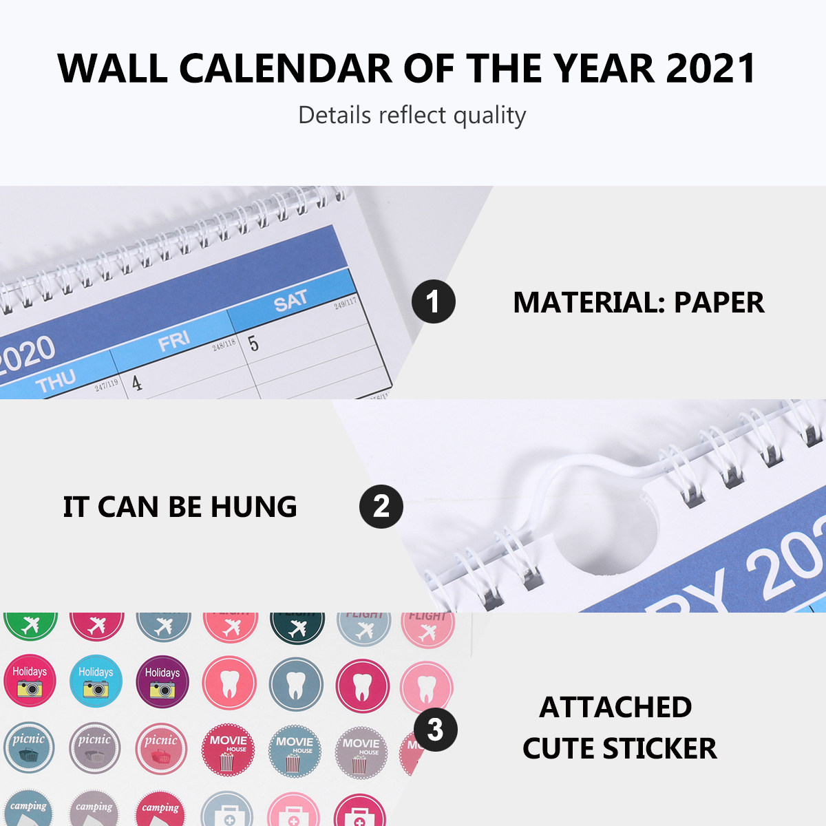 1Pcs 2021 English Edition Fold - English Home Office recensione e prezzo
