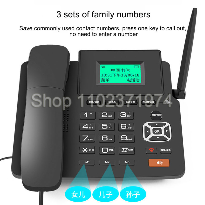 4G WIFI Wireless Fixed Phone G - Home Office Call Center recensione e prezzo