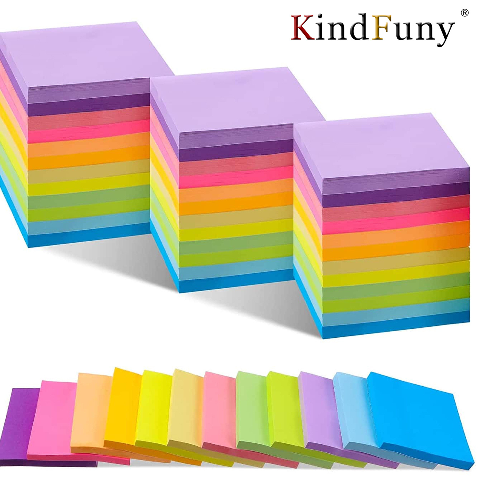6 Pcs Fluorescent color 3*3inc - Sticky Note Dispenser recensione e prezzo