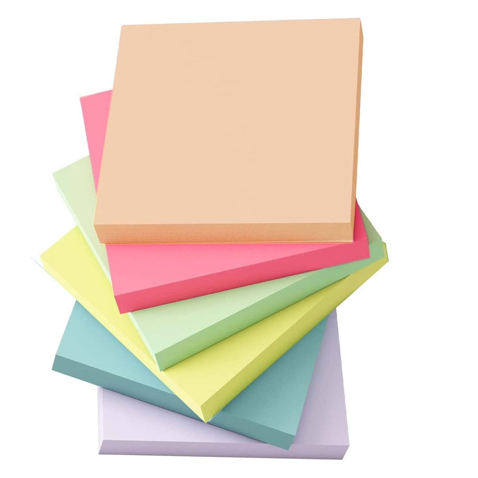 6 Pcs Fluorescent color 3*3inc - Sticky Note Dispenser recensione e prezzo