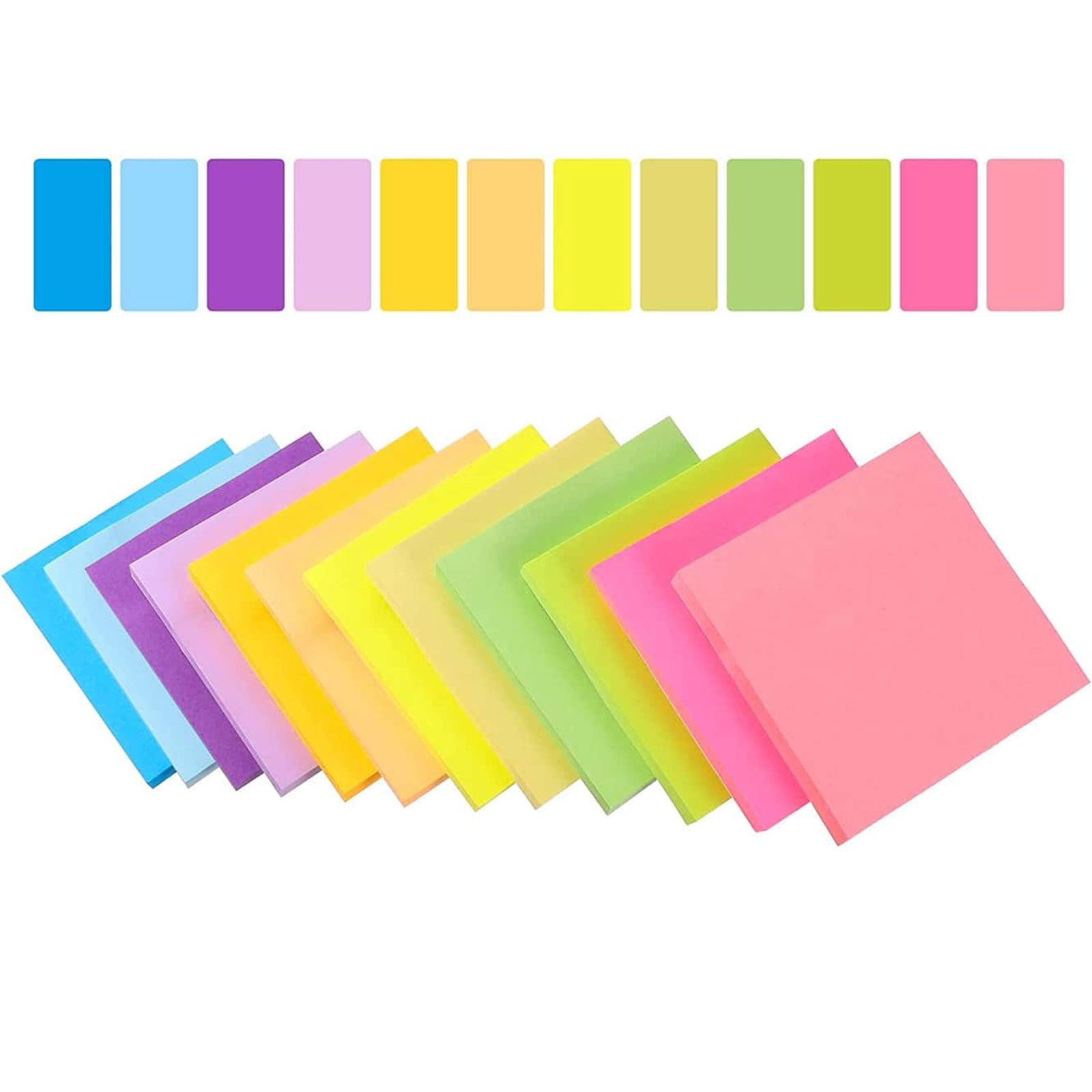 6 Pcs Fluorescent color 3*3inc - Sticky Note Dispenser recensione e prezzo