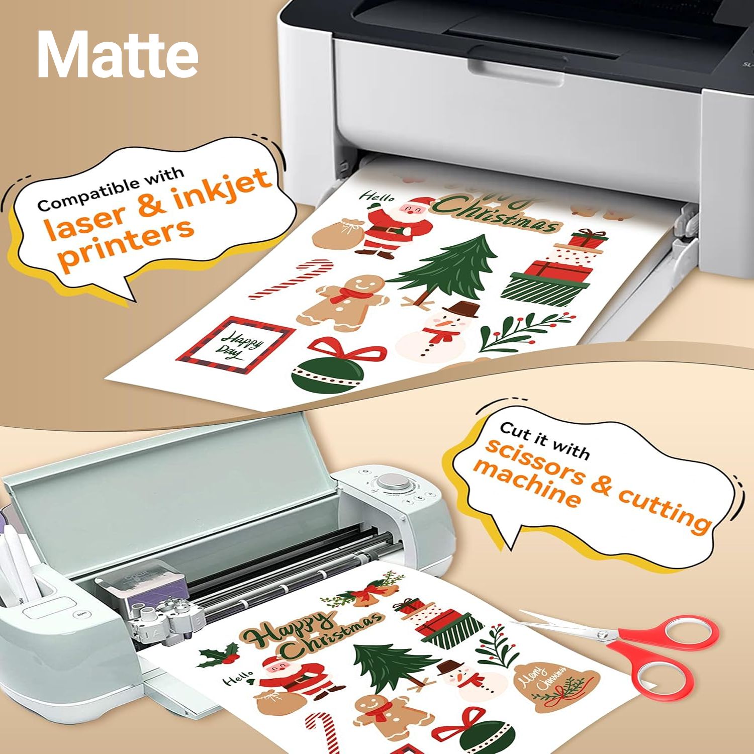 10/20/40Pcs A4 Premium Matte V - Label Maker Machine recensione e prezzo