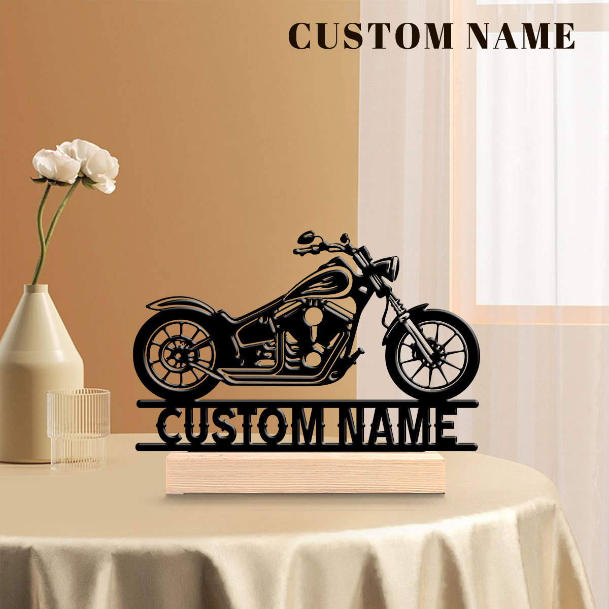 1Pc Csutom Name Road Motorbike - Home Office Art recensione e prezzo