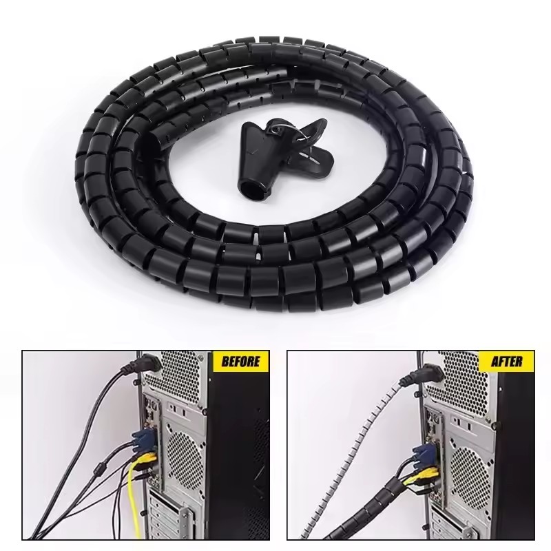 Cable Tube Sleeve Flexible Cor - Home Office Pc recensione e prezzo