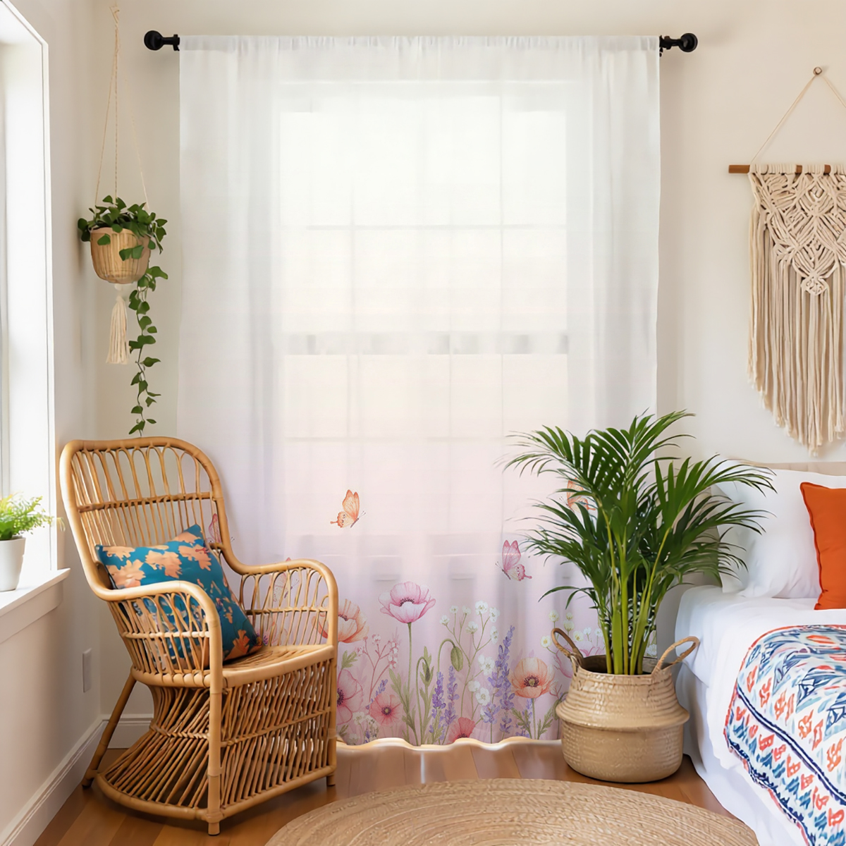 1 PC Poppy Gradient Print Shee - Home Office Pc recensione e prezzo