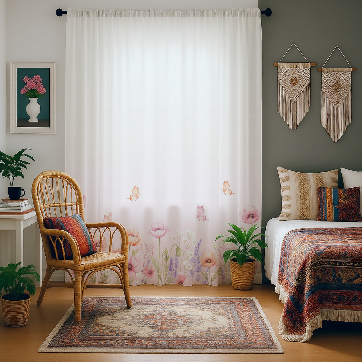 1 PC Poppy Gradient Print Shee - Home Office Pc recensione e prezzo