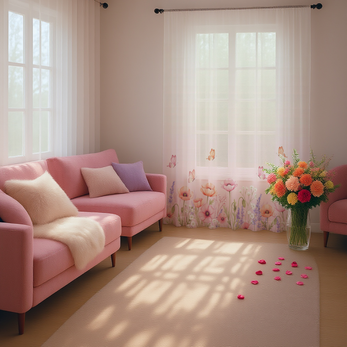 1 PC Poppy Gradient Print Shee - Home Office Pc recensione e prezzo